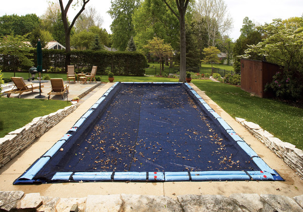 34' x 64' Leaf Net Cover for 30' x 60' Rectangle Pool